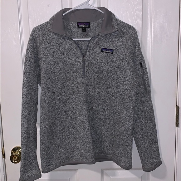 Patagonia Tops - grey patagonia quarter zip (price is negotiable)